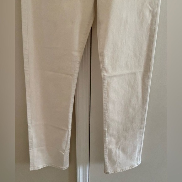 Madewell 90’s straight high rise straight leg Cream sz25 NWT - Picture 4 of 10